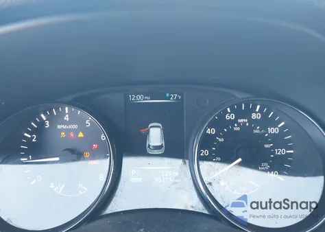 2017 Nissan Rogue Sl z USA, uszkodzony, nr VIN 5N1AT2MVXHC826308